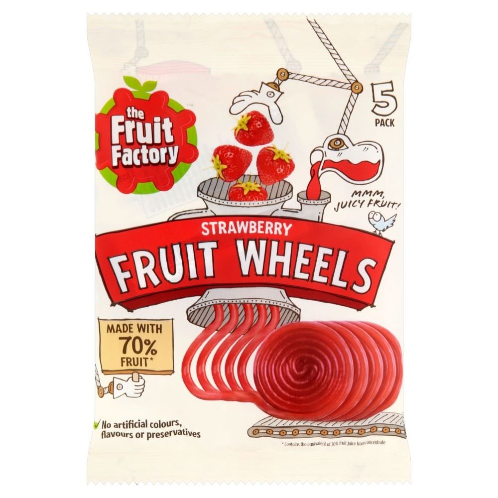 The Fruit Factory Strawberry Fruit Wheels (5x15g) eBay