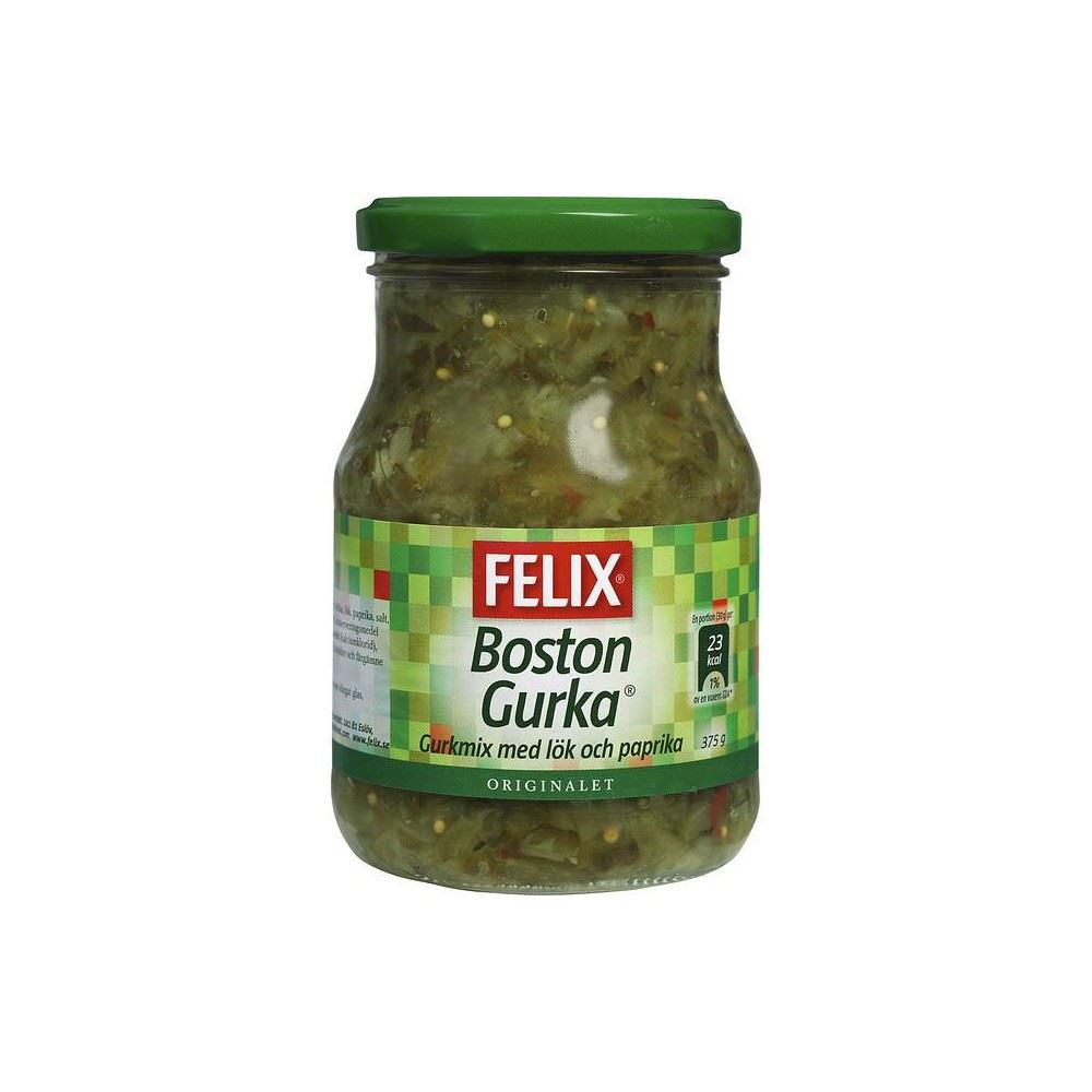 Felix Bostongurka Pickled Cucumber Relish (375g) eBay