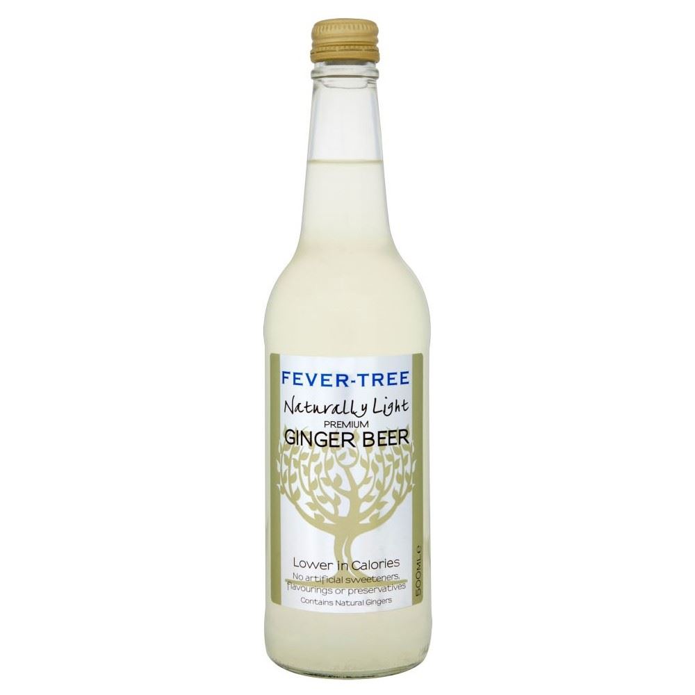 Fever Tree Naturally Light Ginger Beer (500ml)