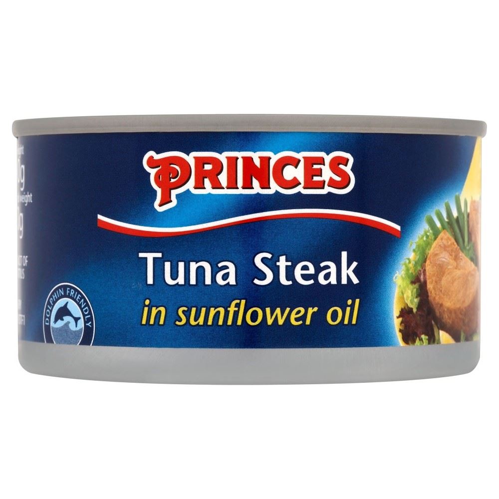 Princes Tuna Steak in Sunflower Oil (185g) eBay
