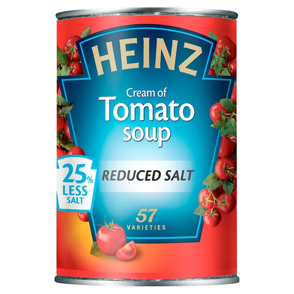 Heinz Classic Cream of Tomato Soup Reduced Salt (400g) eBay