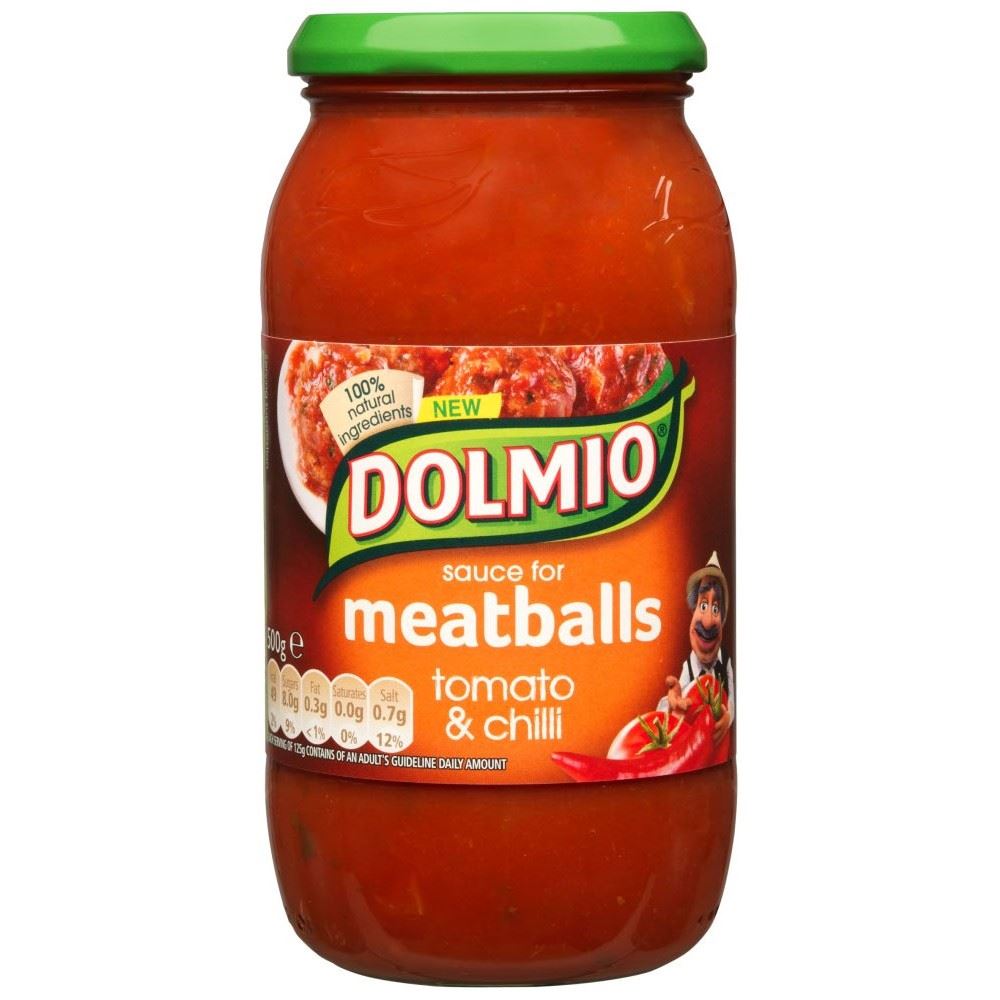 Dolmio Sauce for Meatballs Tomato & Chilli (500g) | eBay