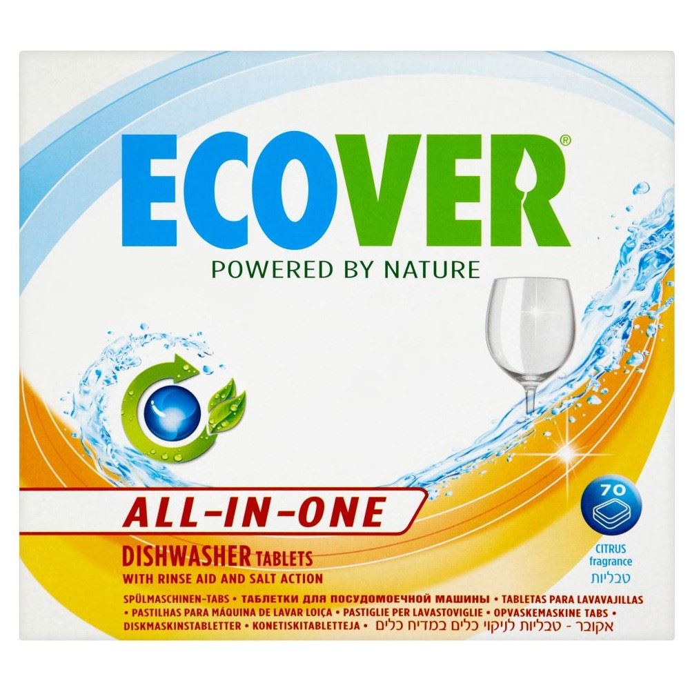 Ecover AllInOne Dishwasher Tablets (70) eBay