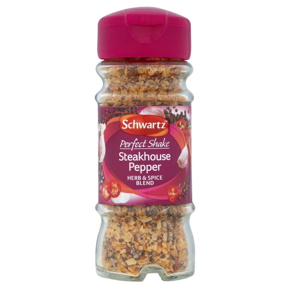 Schwartz Perfect Shake Steakhouse Pepper Herb & Spice Blend (58g) eBay