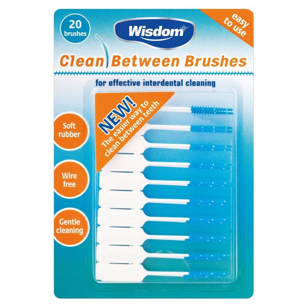 Wisdom Clean Between Interdental Brushes (20) eBay