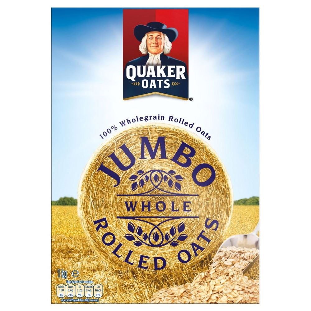 quaker oats jumbo whole rolled oats 1kg ebay quaker oats jumbo whole rolled oats 1kg ebay