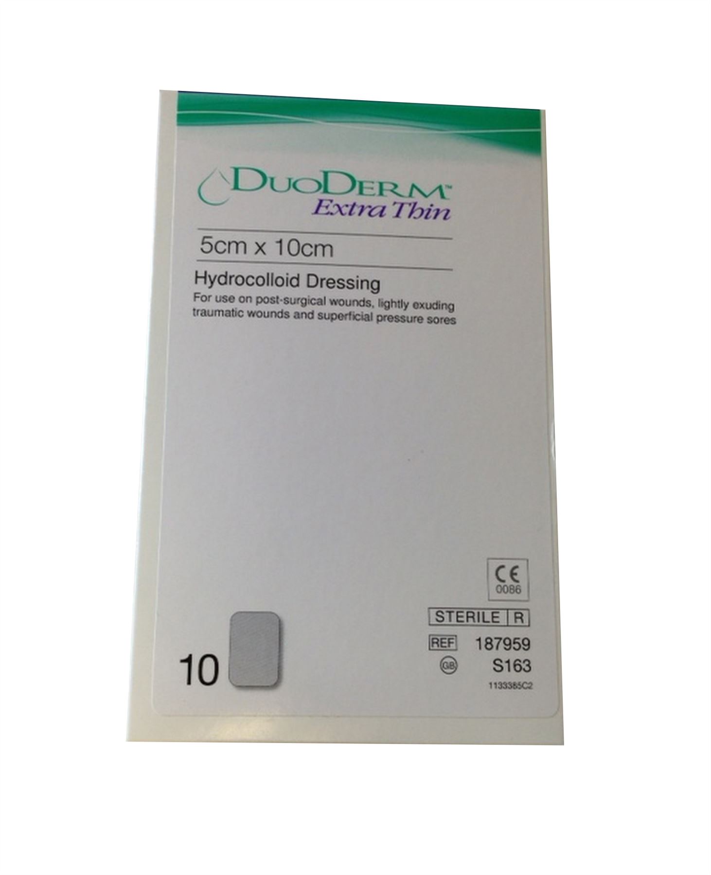 DuoDerm Extra Thin Hydrocolloid Dressing 5cm x 10cm Pack of 10 eBay