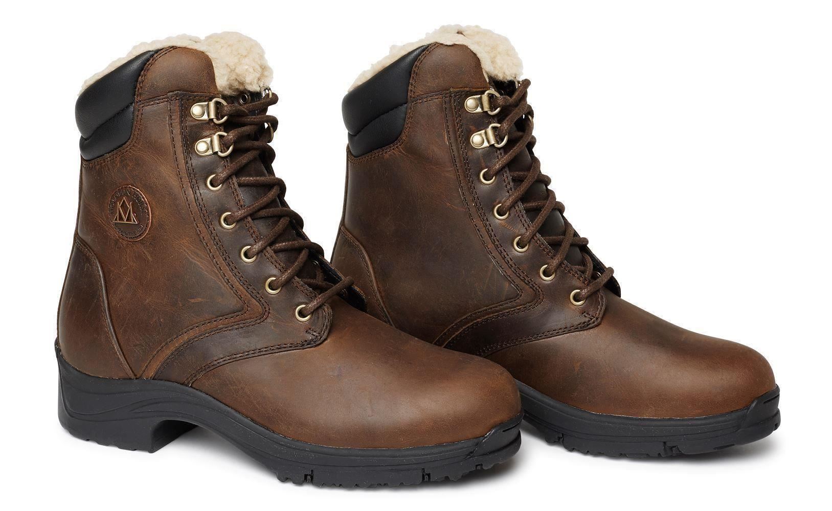 waterproof lace boots