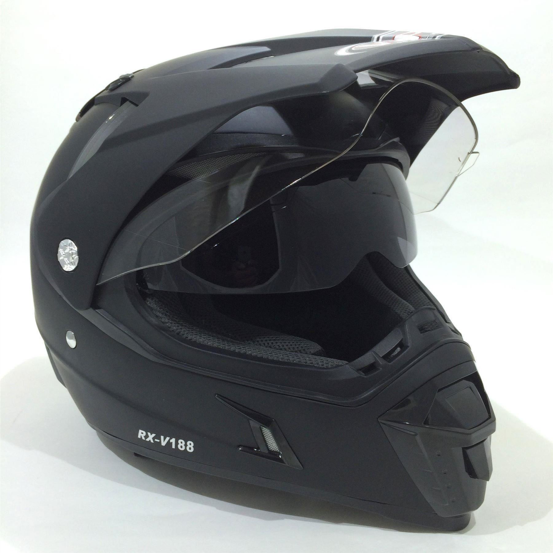VIPER RXV188 OFF/ON ROAD DUAL VISOR CRASH MOTOCROSS SUPER MOTO MX