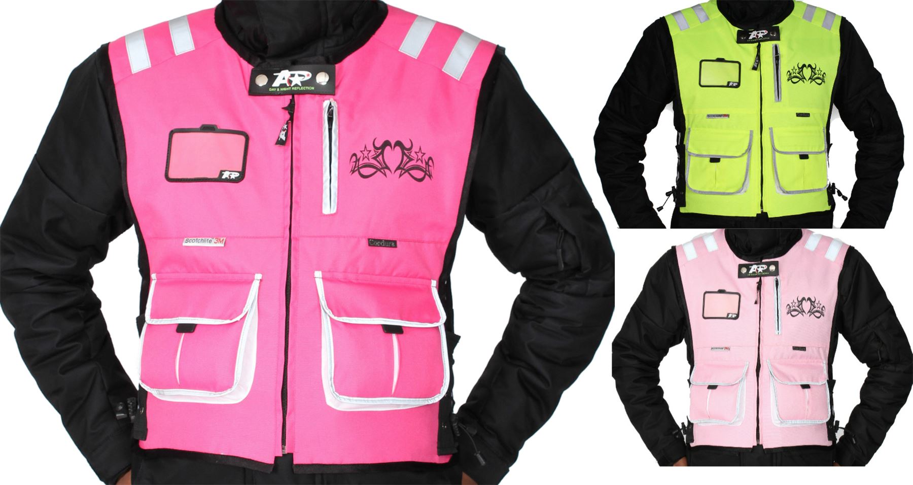 MOTORCYCLE SAFTEY HI VIZ REFLECTIVE DRIVING HIGH VISIBILITY OVER VEST WAISCOAT eBay