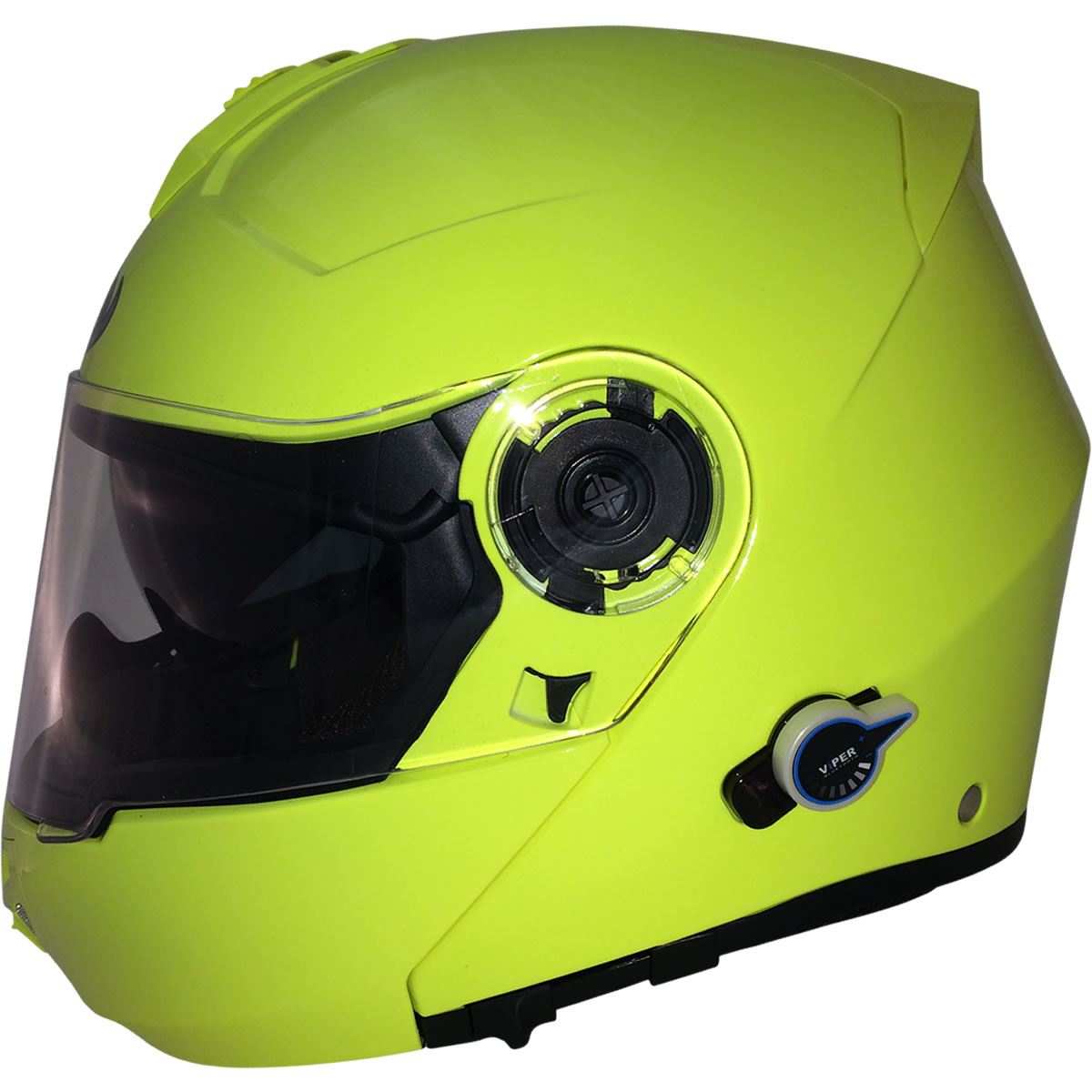 NEW VIPER RSV151 BL+ MOTORCYCLE CRASH ROAD FLIP UP BLUETOOTH FULL FACE