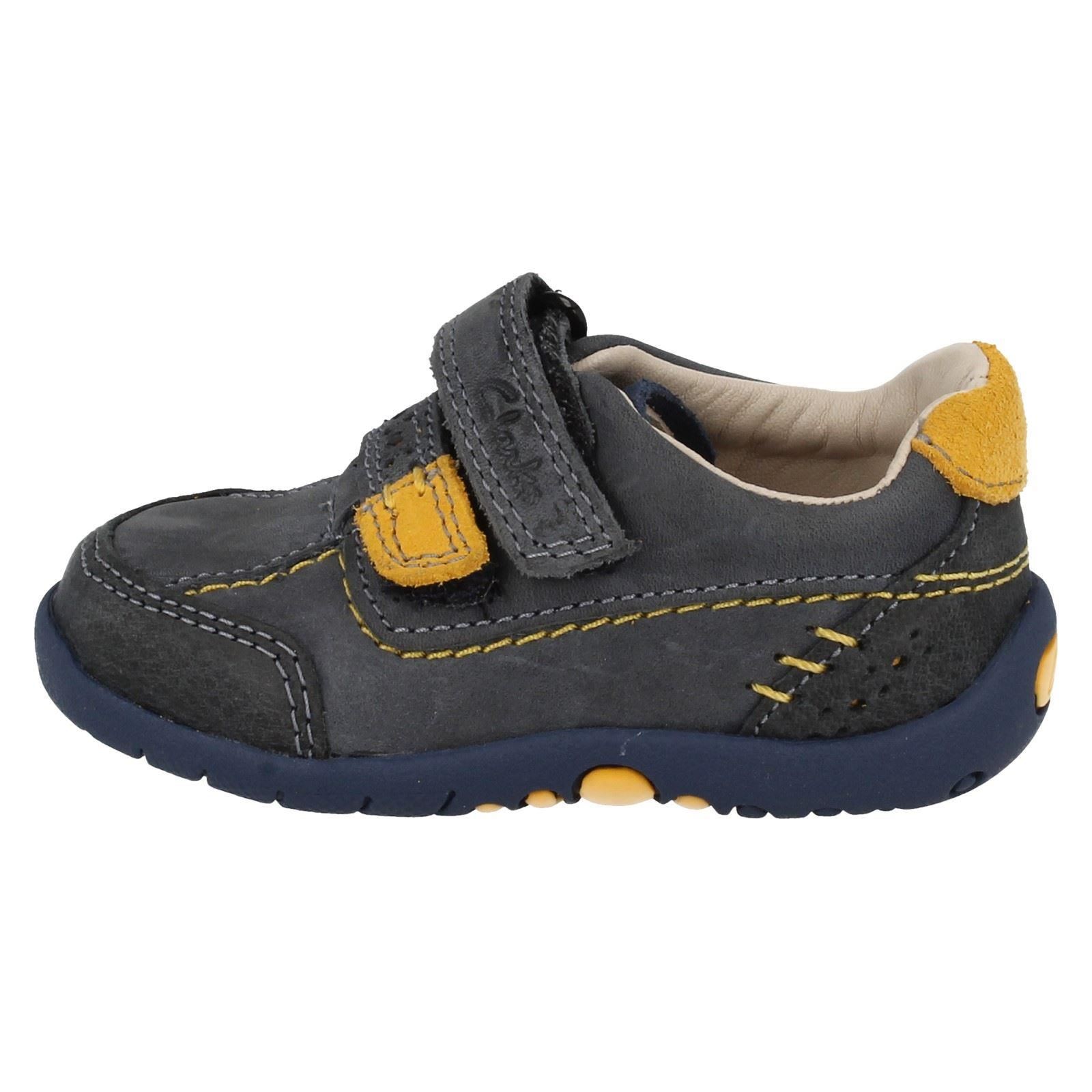 Boys Clarks First Walking Shoes Softly Lo eBay Boys Clarks First Walking Shoes Softly Lo eBay