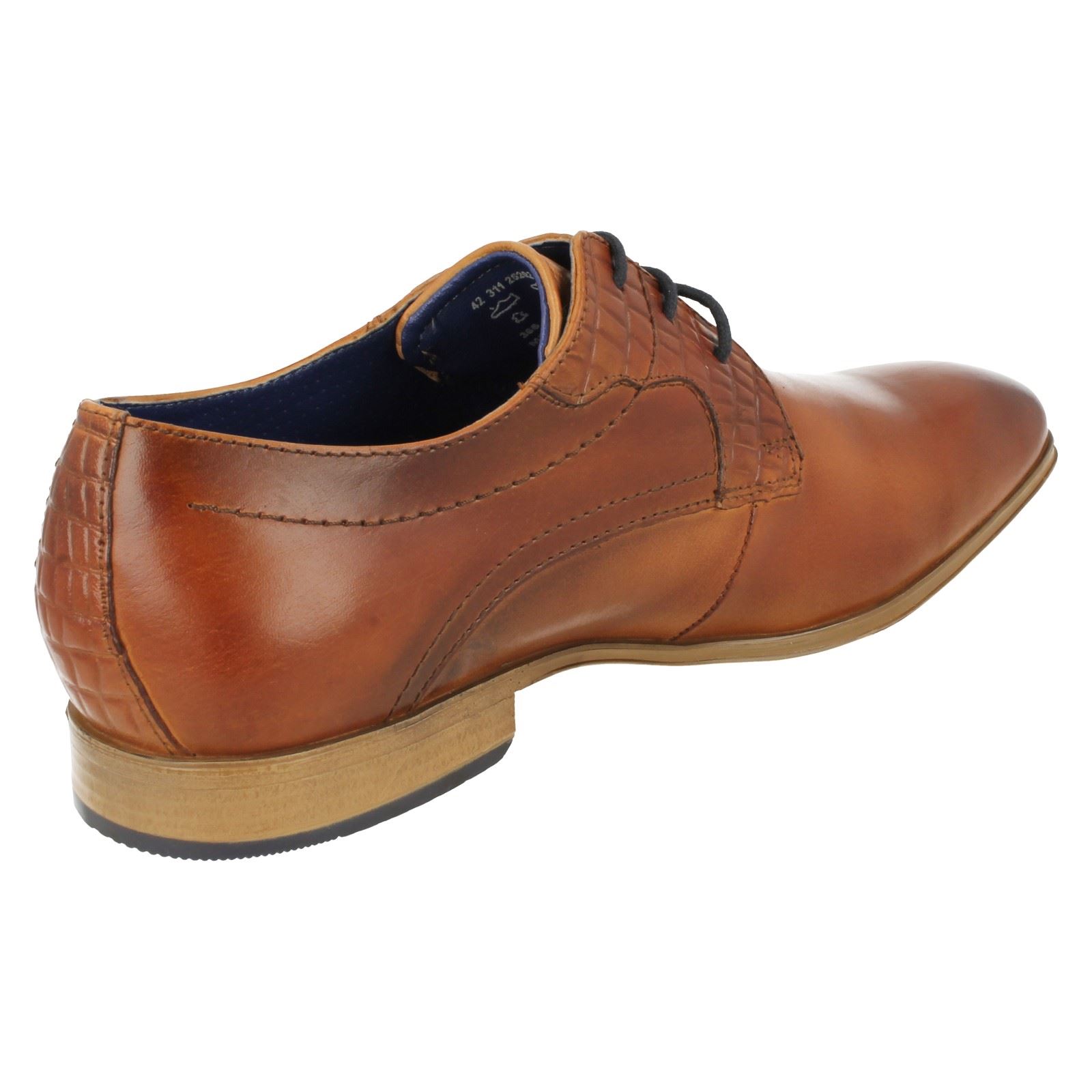 Mens Bugatti Smart Casual Leather Lace Up Shoes 311 Mens Bugatti Smart Casual Leather Lace Up Shoes 311