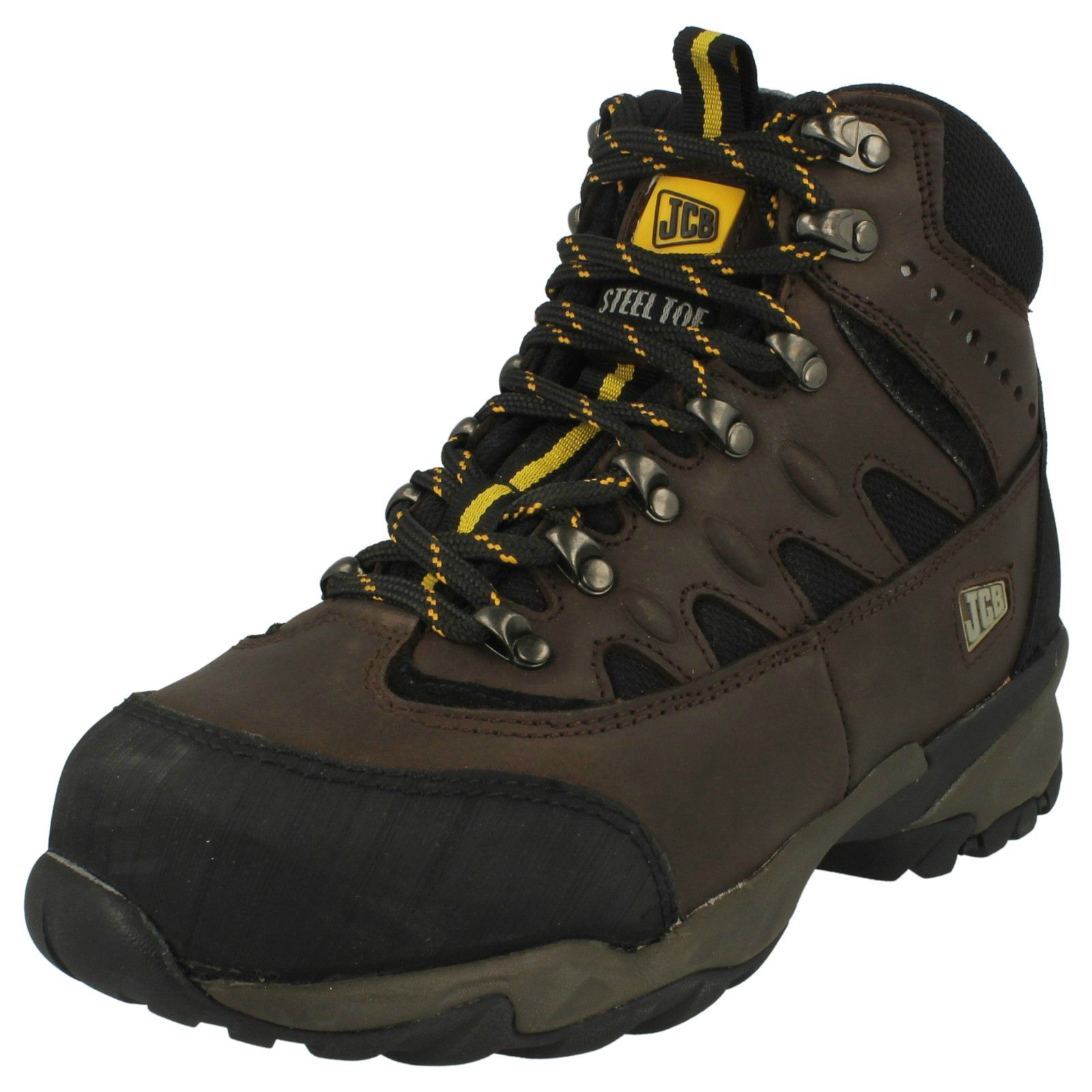 Mens JCB Waterproof Work Boot 'Trekker High' eBay
