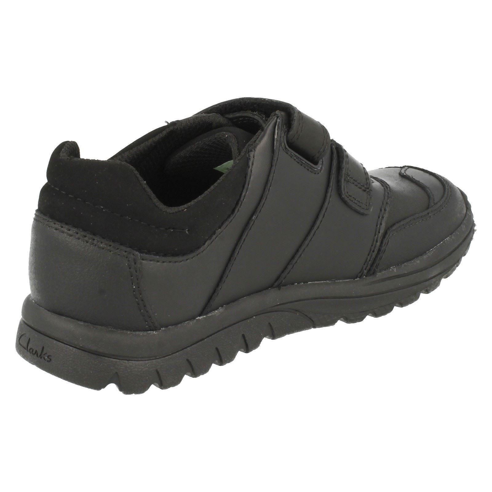 'Boys Clarks' Rounded Toe School Shoes with Hidden Toys Jack Spring