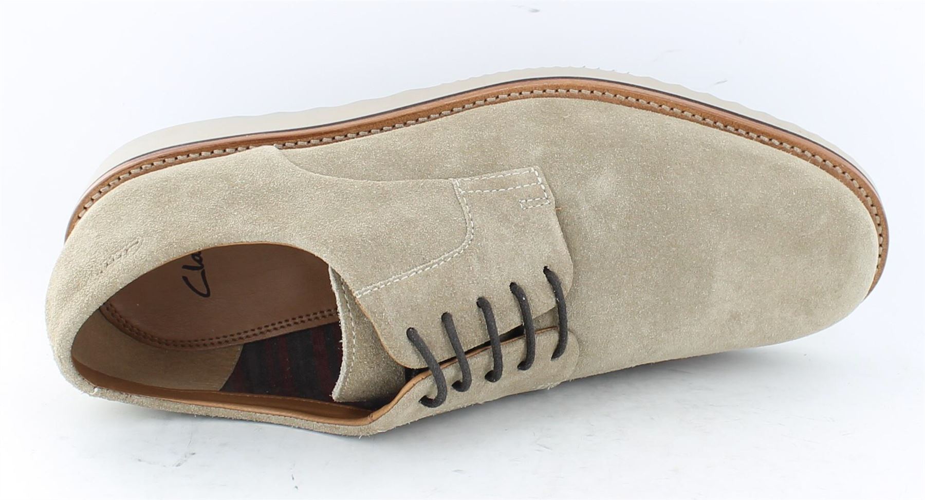Suede Leather Lace Up Shoes Wolf 