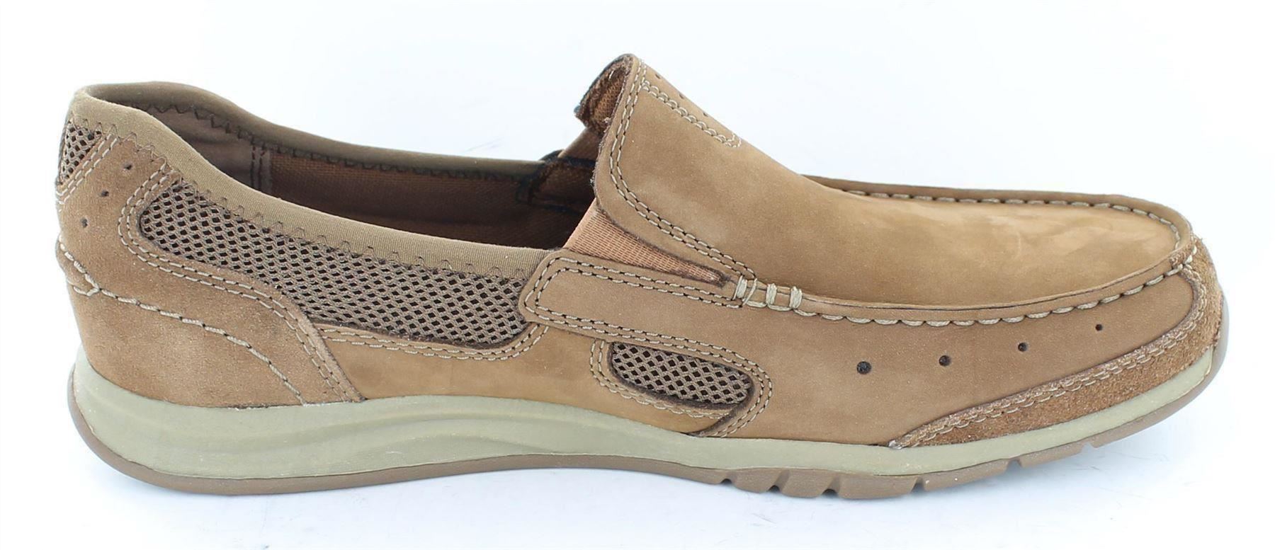 Mens Clarks Ramada Spanish Slip On Casual Nubuck leather Shoes eBay