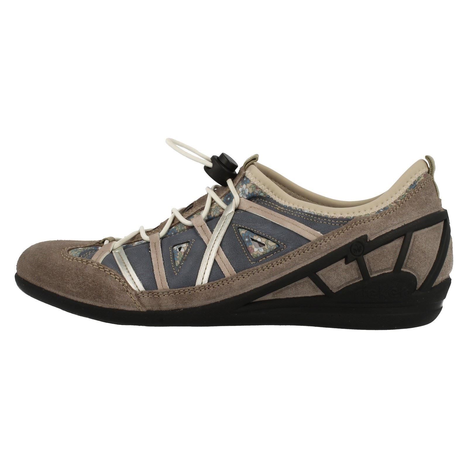 Ladies Rieker Lightweight Casual Shoes 59587