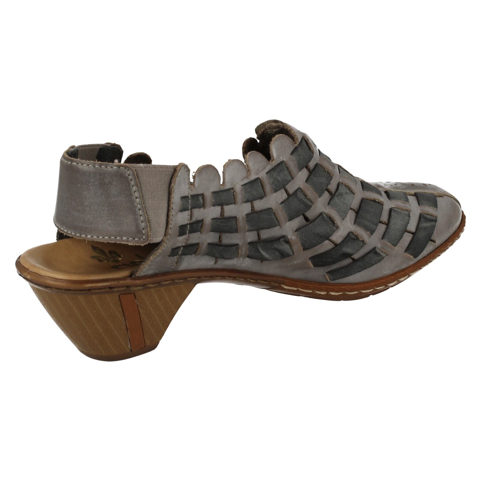 Rieker Woven Heeled Shoes Rieker Woven Heeled Shoes