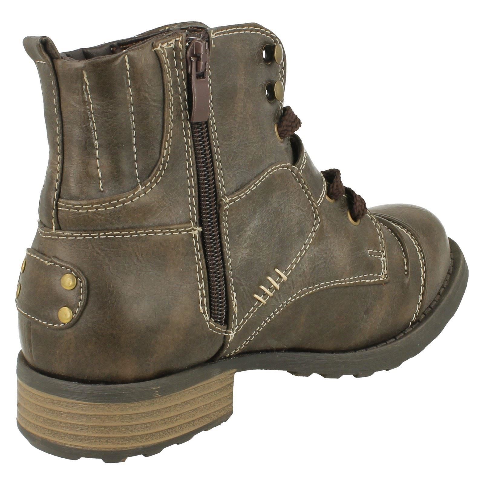 Boys Cutie Casual Combat Boots eBay
