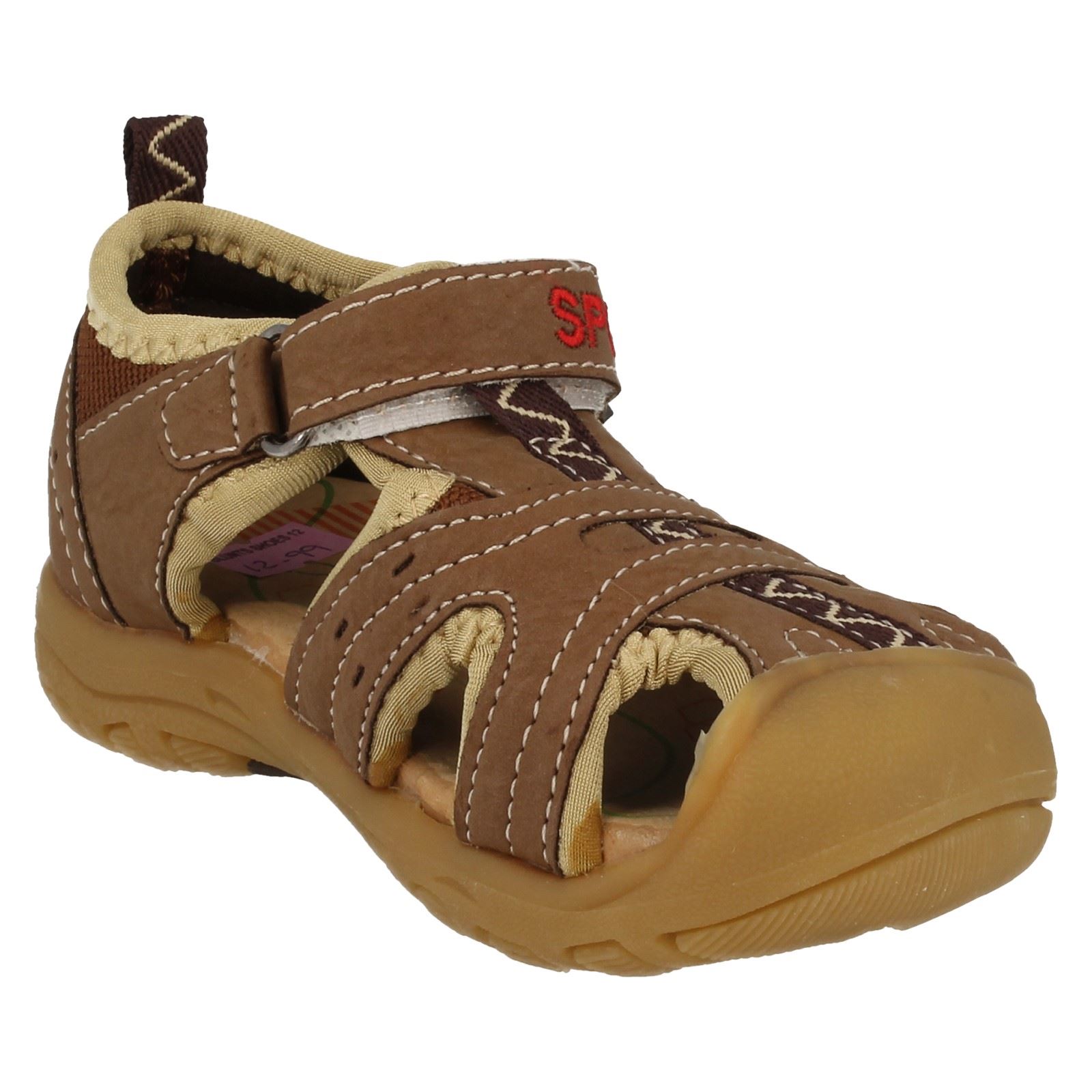 infant closed toe sandals
