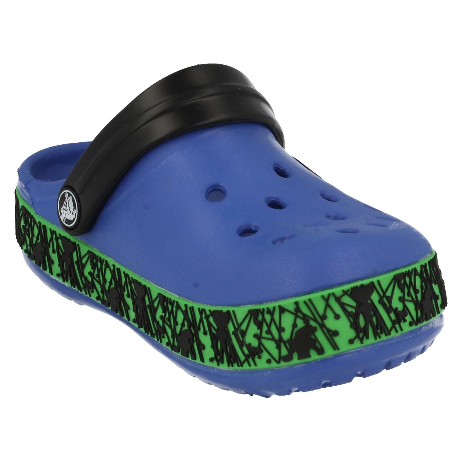Boys Crocs Beach/Summer Sandals Crocband Ben 10 Kids eBay