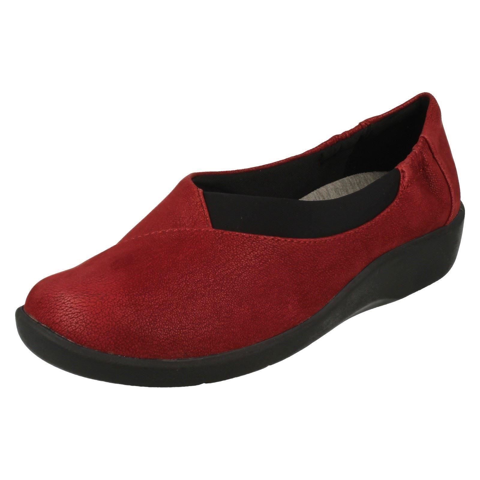 Ladies Clarks Cloudstepper Slip On Shoes Sillian Jetay Ladies Clarks Cloudstepper Slip On Shoes Sillian Jetay