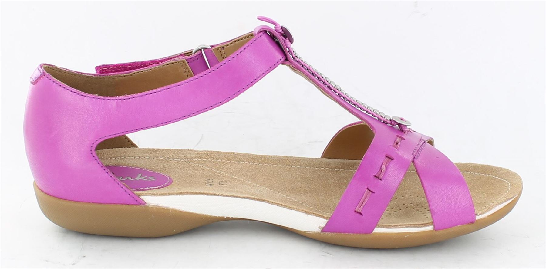 Ladies Clarks Wide Fitting Sandals Raffi Magic | eBay