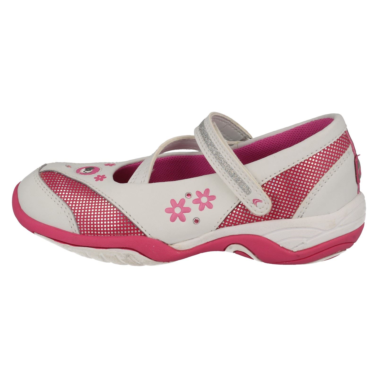 Girls Cica by Clarks Trainer Shoes with Toys Daisy Sun eBay