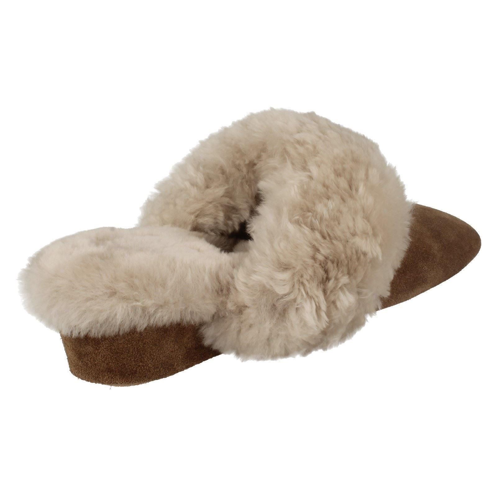 ladies mule slippers with wedge heel