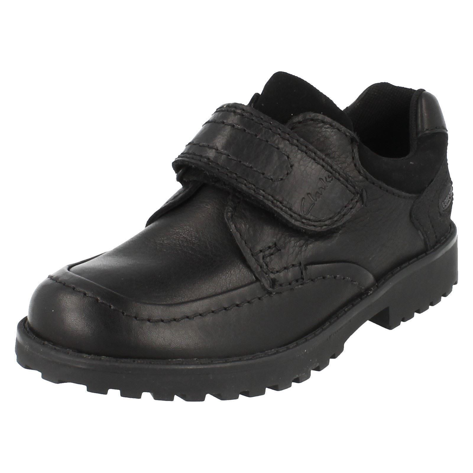Boys Clarks Smart GoreTex School Shoes Long Point GTX eBay