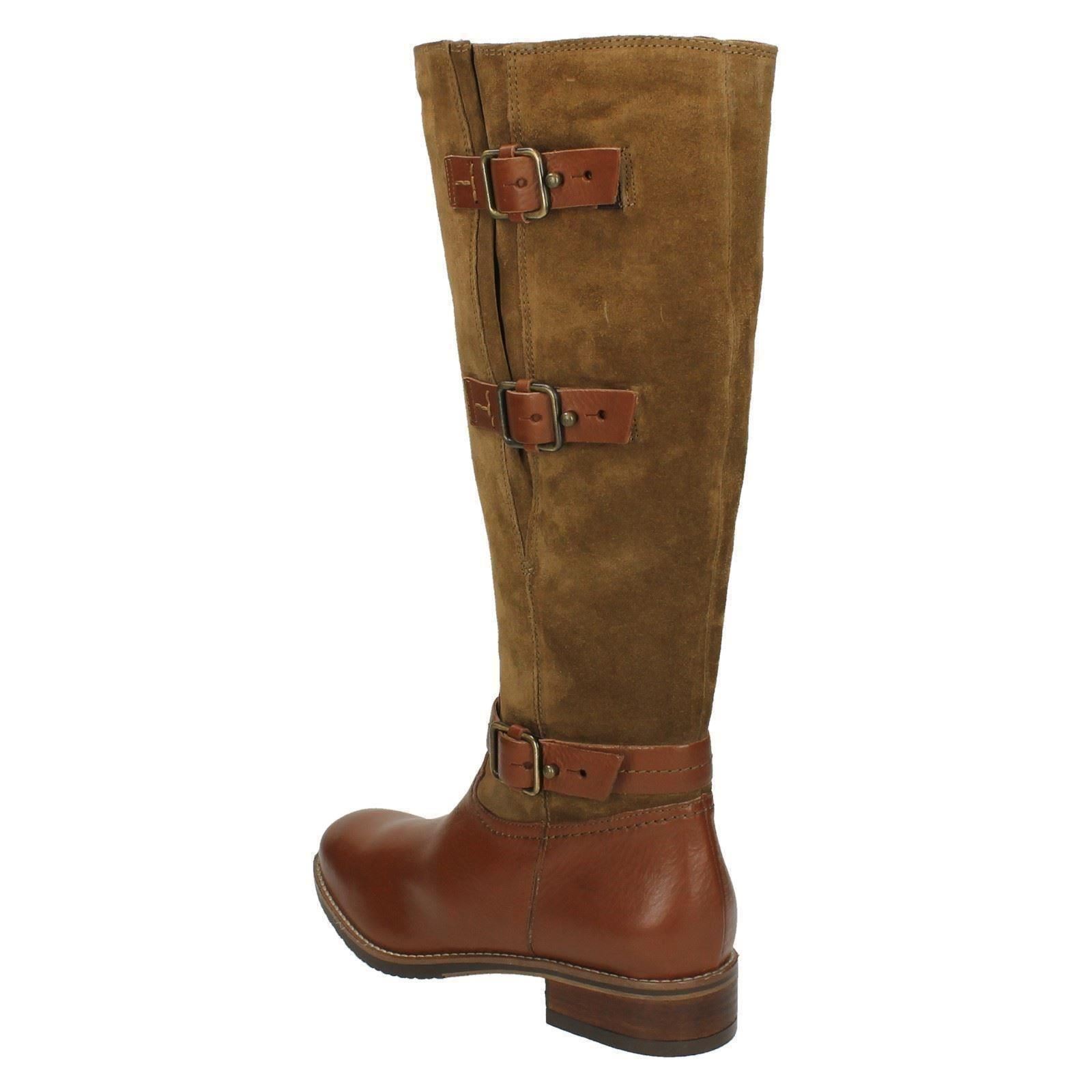 clarks knee high boots