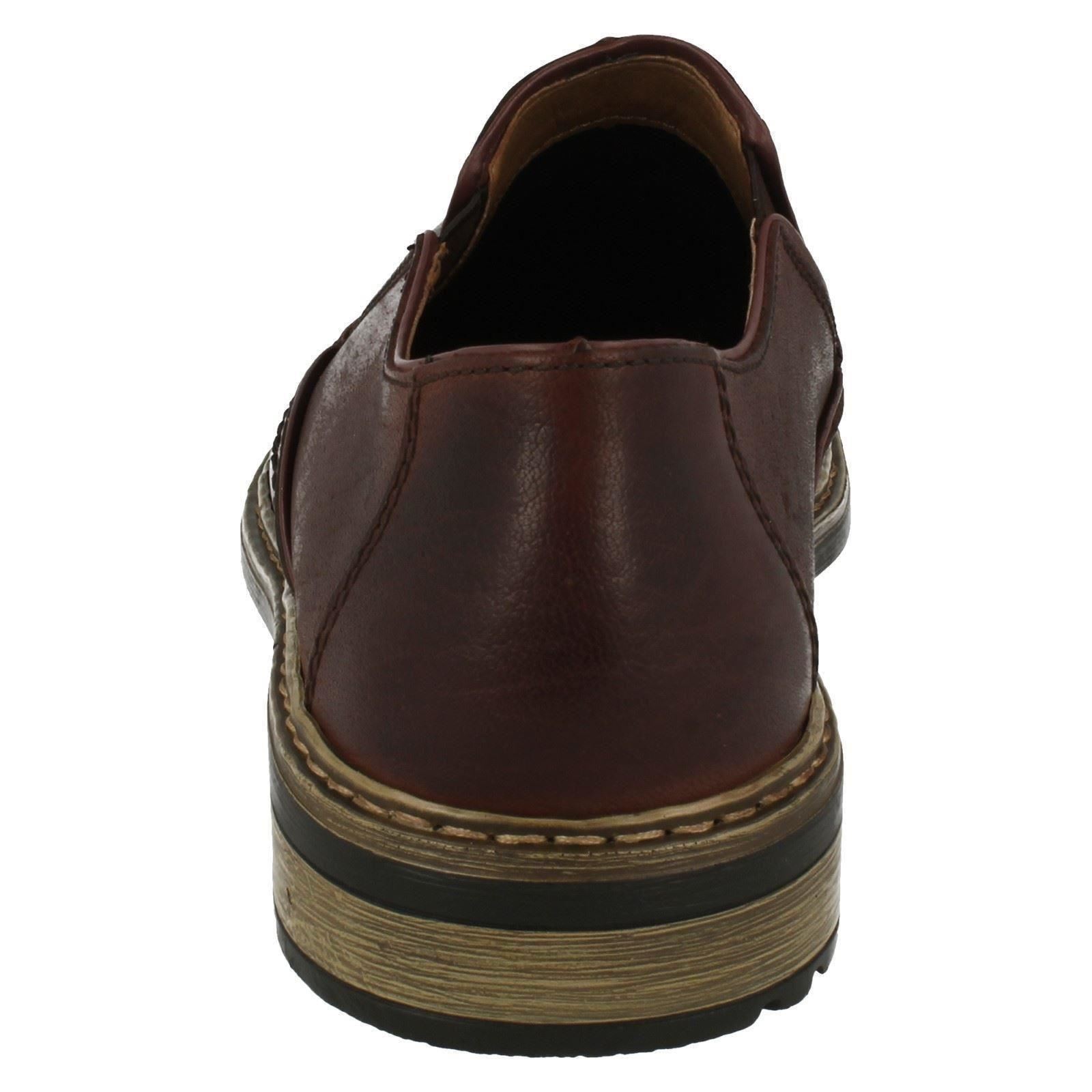 Mens Rieker Slip On Shoes - B1260 - Picture 9 of 10