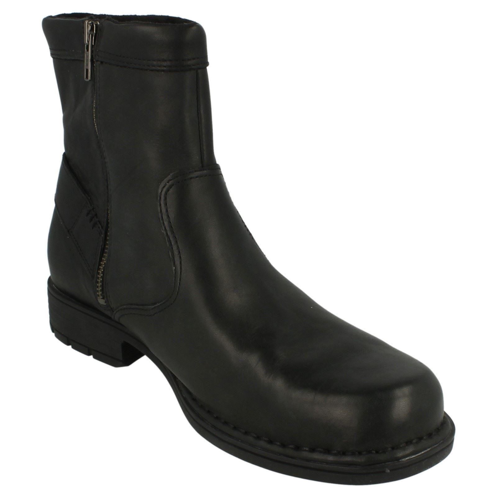 zip up boots mens rockport leather zip up boots ebay zip up boots mens rockport leather zip up boots ebay