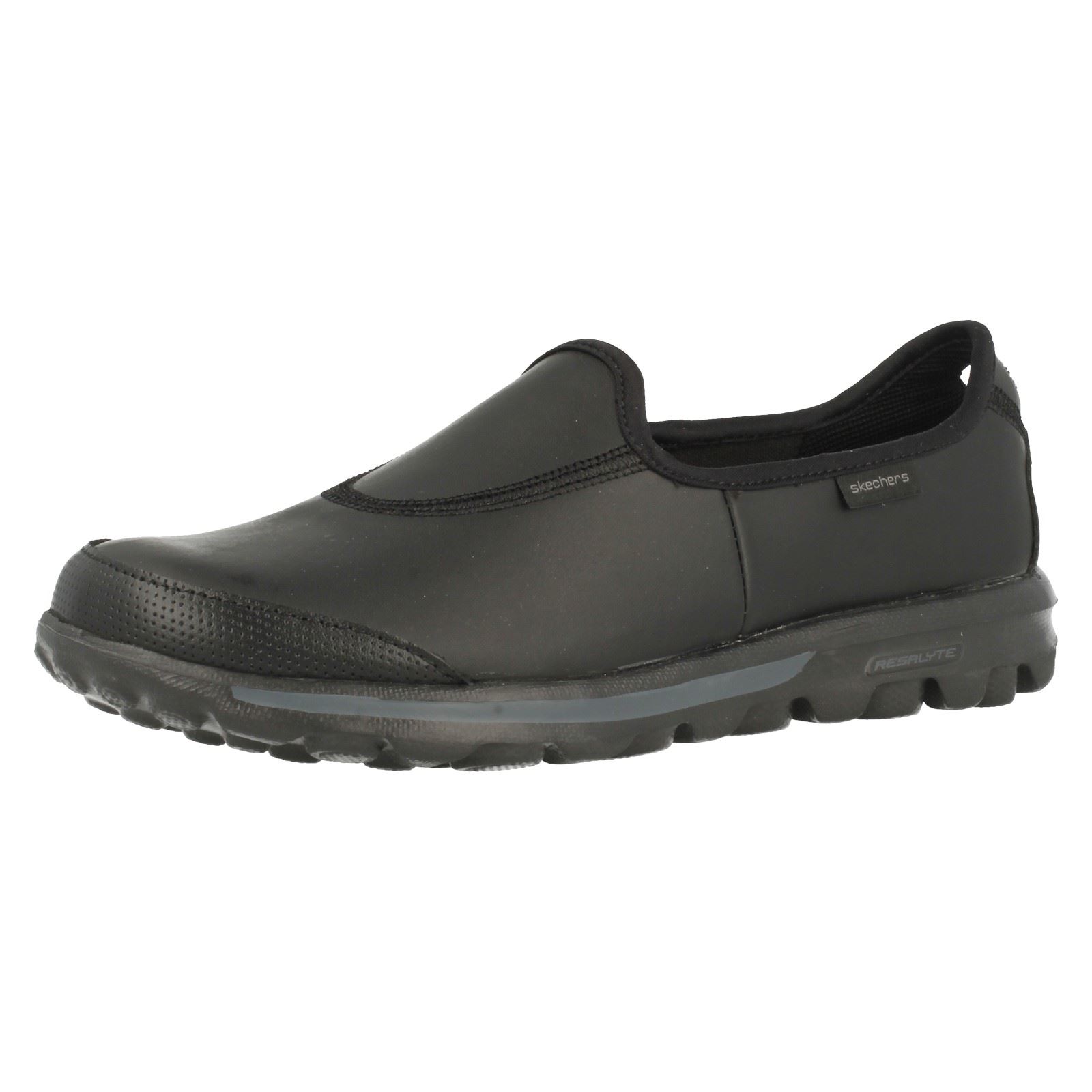Details about Ladies Skechers Slip On Shoes - Go Walk Undercover 13512