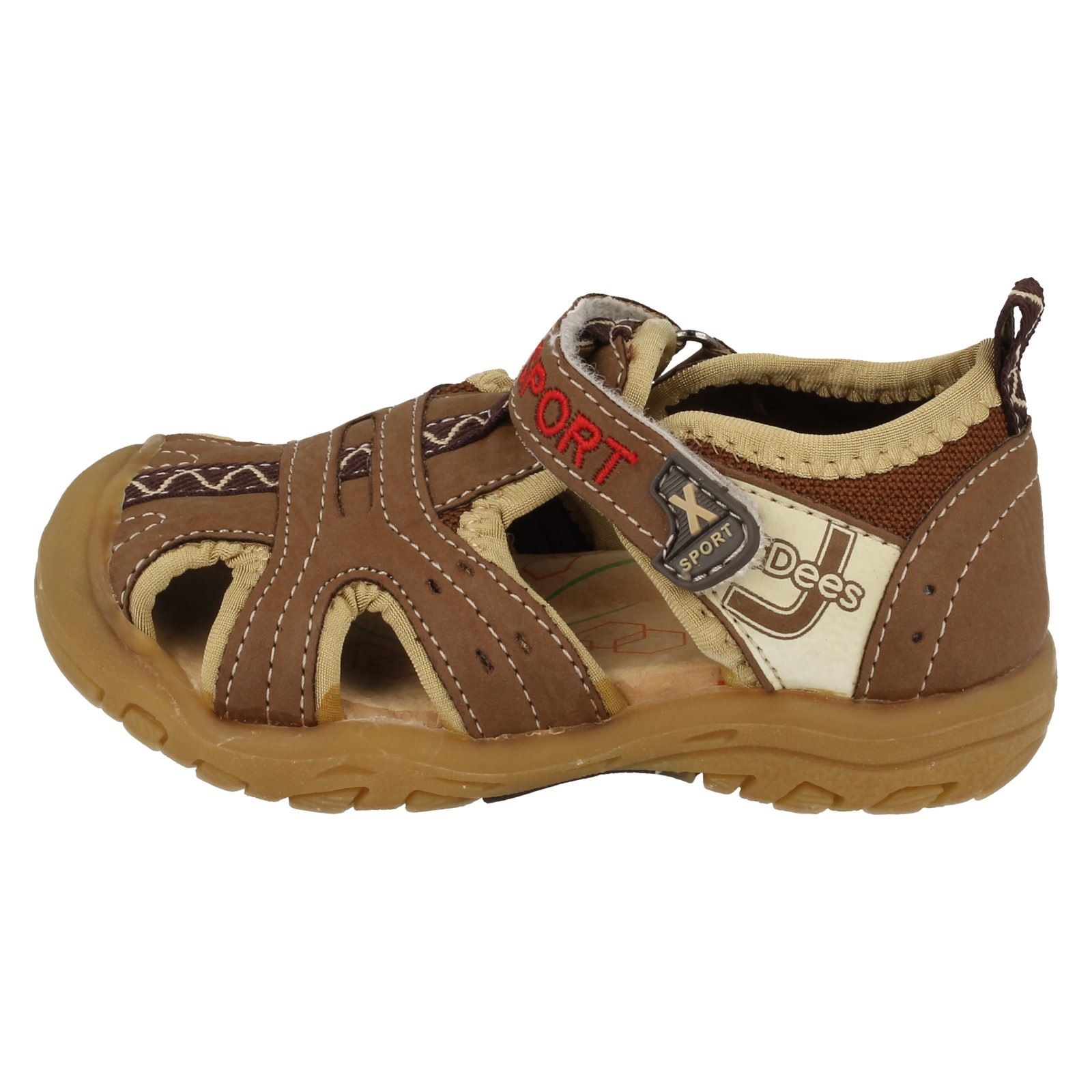 infant closed toe sandals