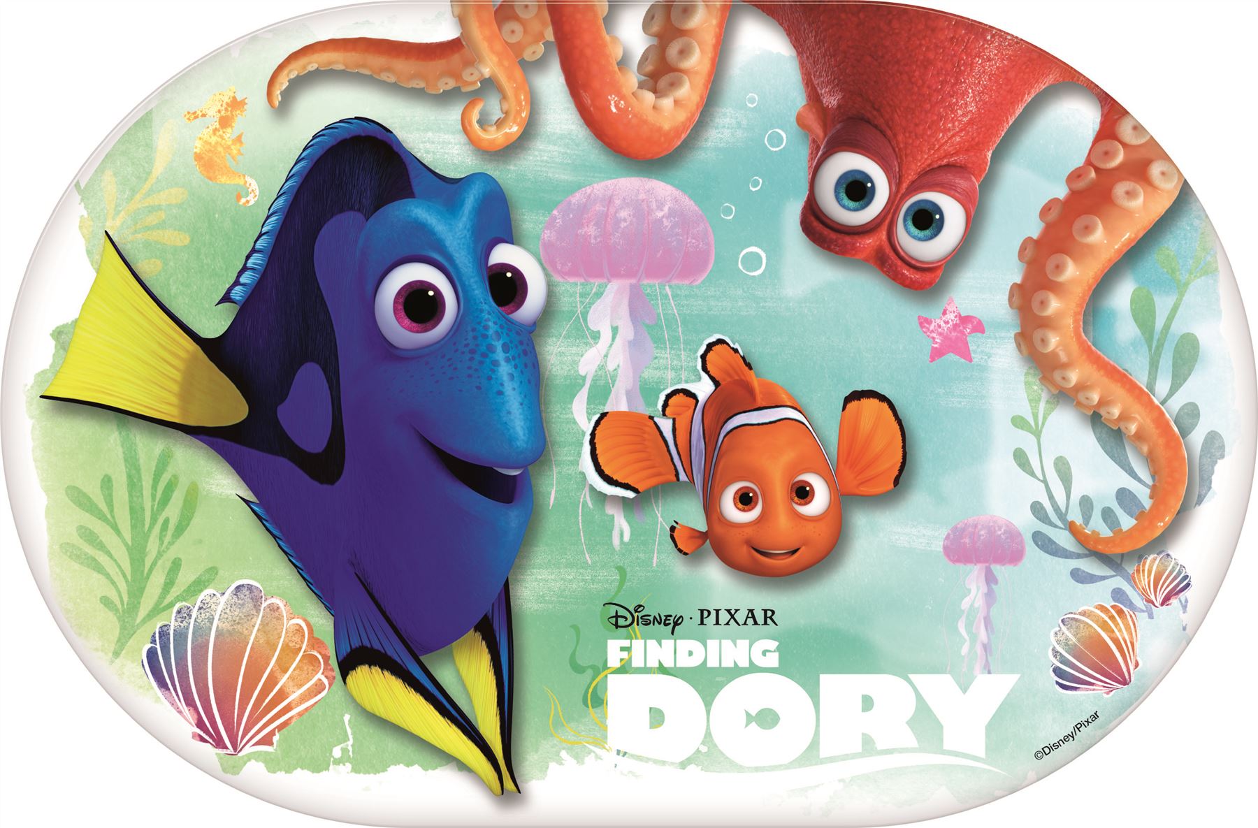 44cm Disney Character Childrens Placemat Dinner Food Tableware Mat Gift