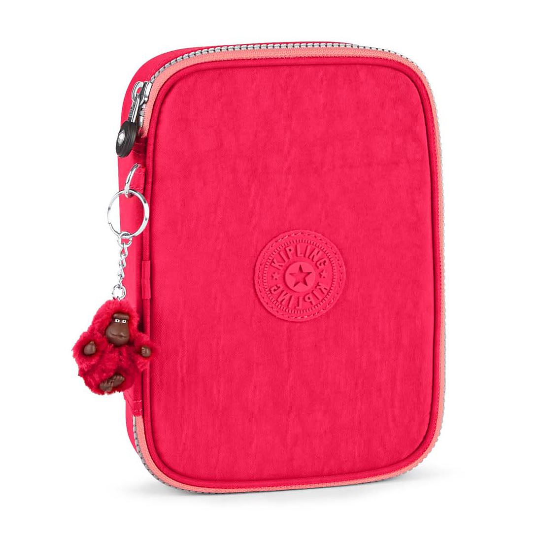 Kipling 100 Pens Pencil Case / make Up Case with elastic pen / pencil