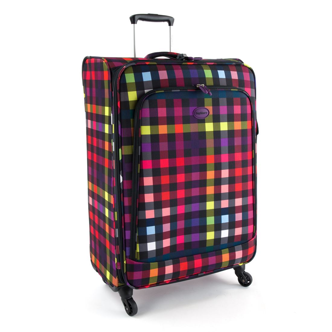 Highbury Lightweight 4 Wheel Spinner Suitcase / Luggage Multibox