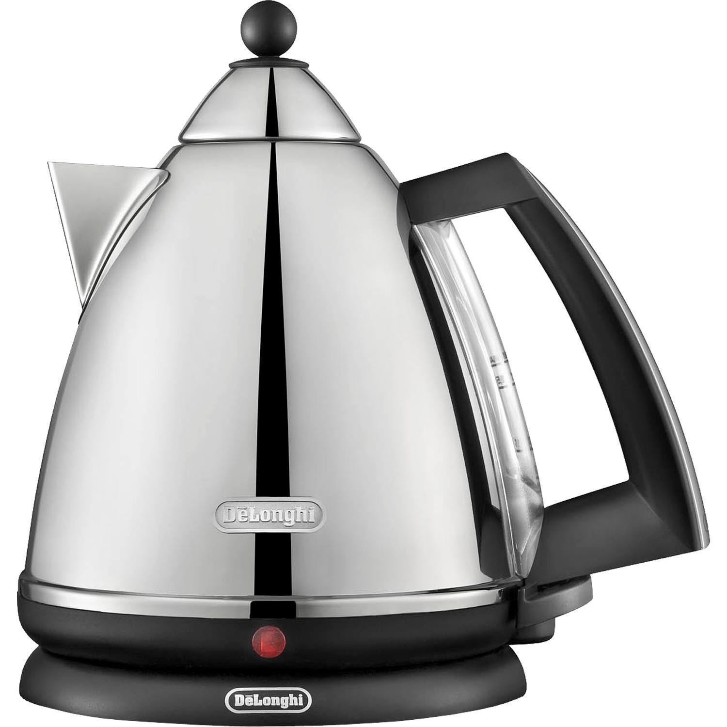 Delonghi KBX3016.C Cordless Stainless Steel 1.7L Chrome Finish Jug