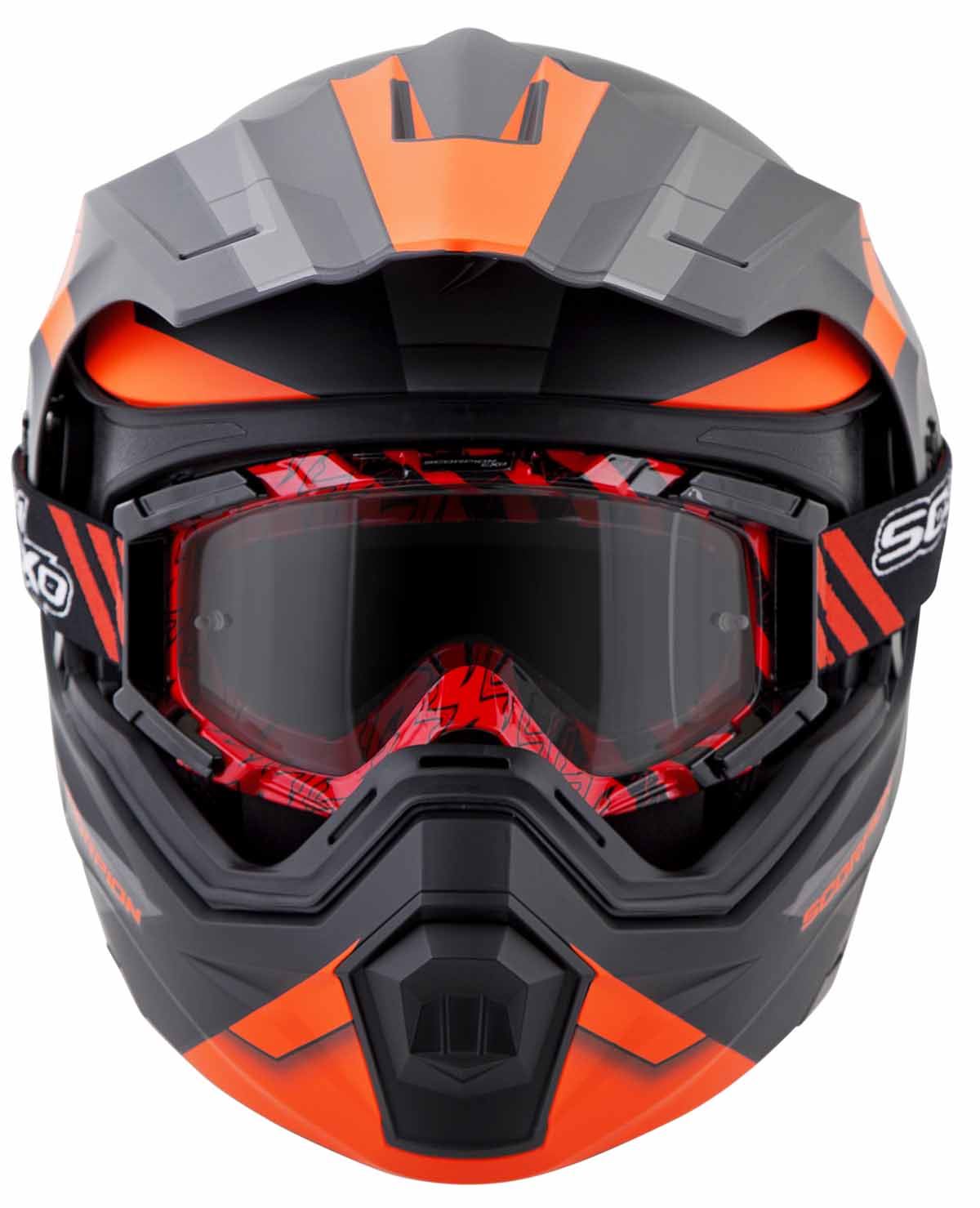 Scorpion EXOAT950 FlipUp Modular Adventure Touring Helmet DOT Approved