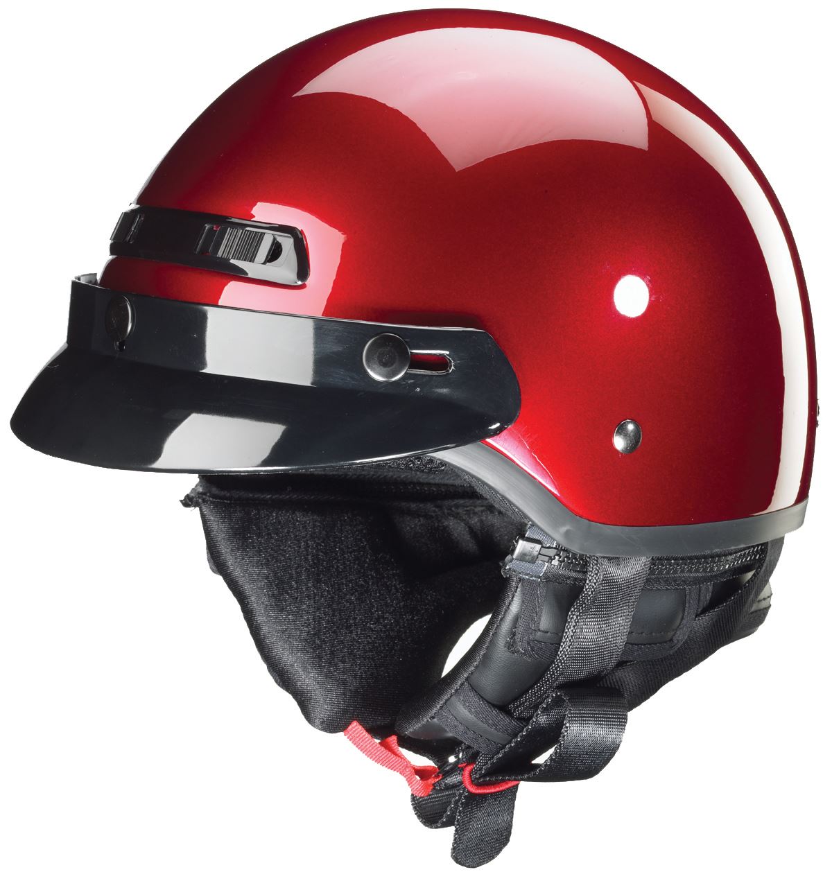 Zox Banos STG Half Helmet w/ Removable Neck Curtain Fiberglass Shell