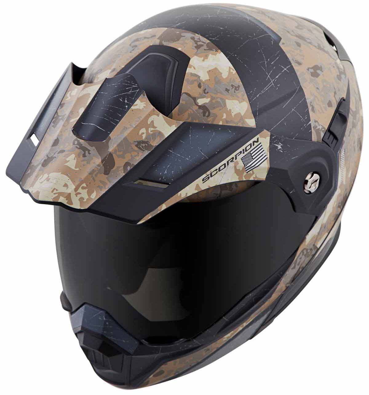 Scorpion EXOAT950 FlipUp Modular Adventure Touring Helmet DOT Approved