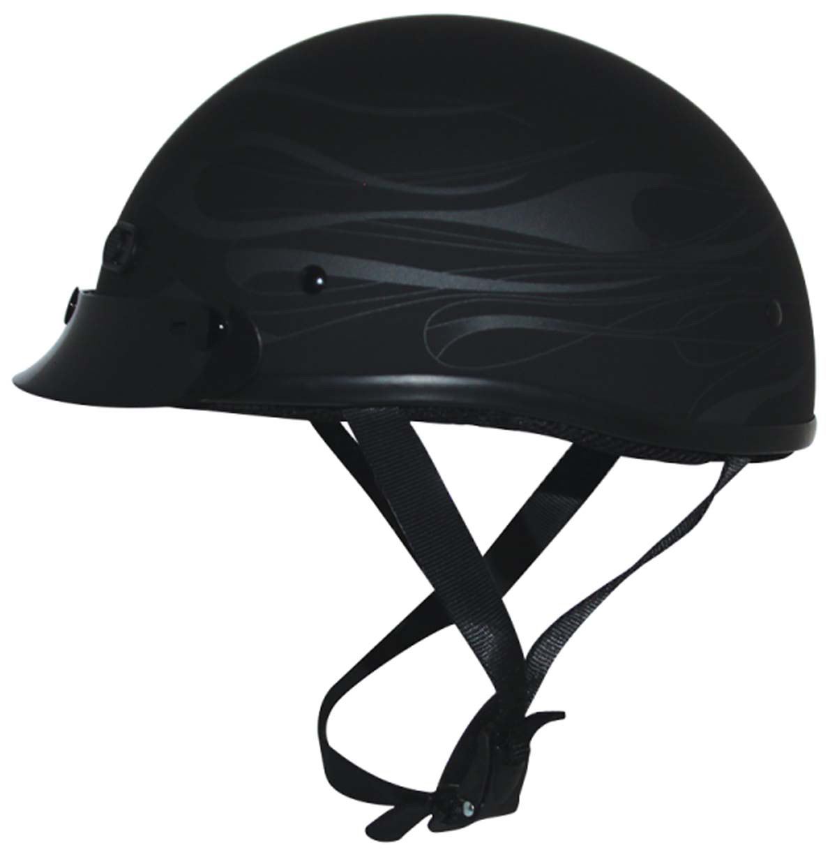 Zox Mikro Custom Half Helmet DOT Fiberglass Carbon Kevlar Shell XS2XL