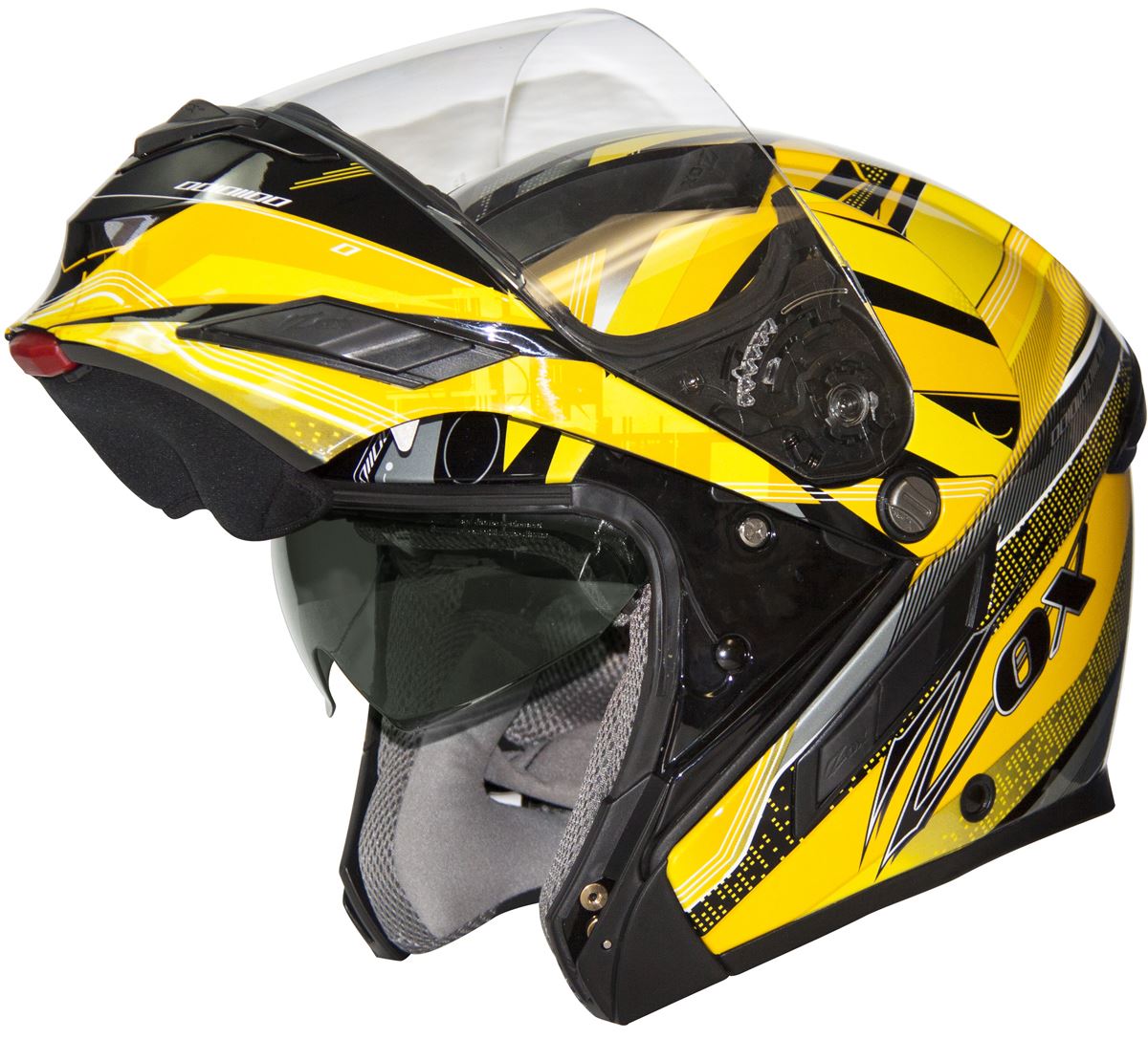 Zox Brigade SVS Flip Up Modular Helmet DOT ECE Inner Sun Shield eBay