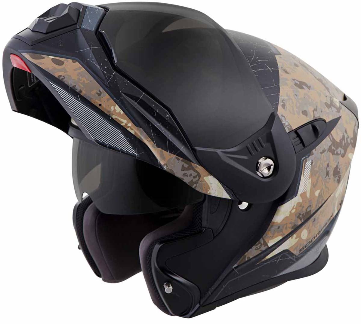 Scorpion EXOAT950 FlipUp Modular Adventure Touring Helmet DOT Approved
