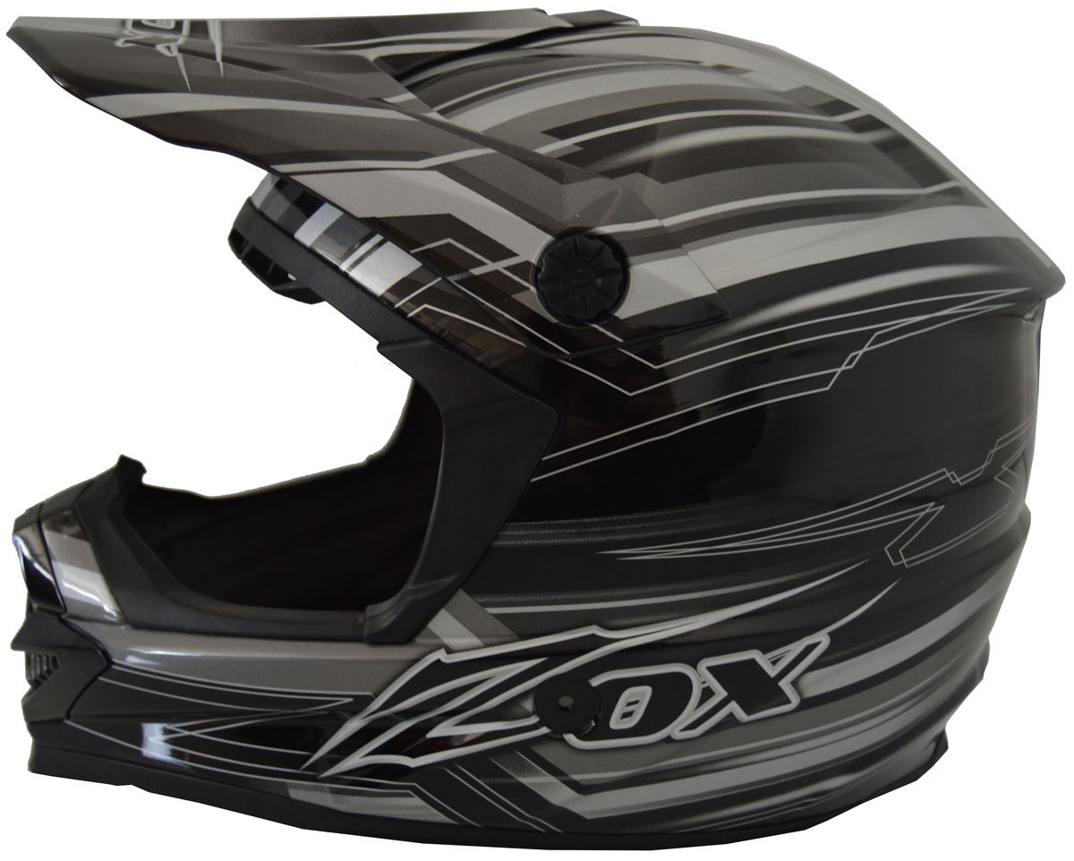 Zox Rush JR Off Road MX Dirt Bike Helmet Kids Youth Children SL eBay
