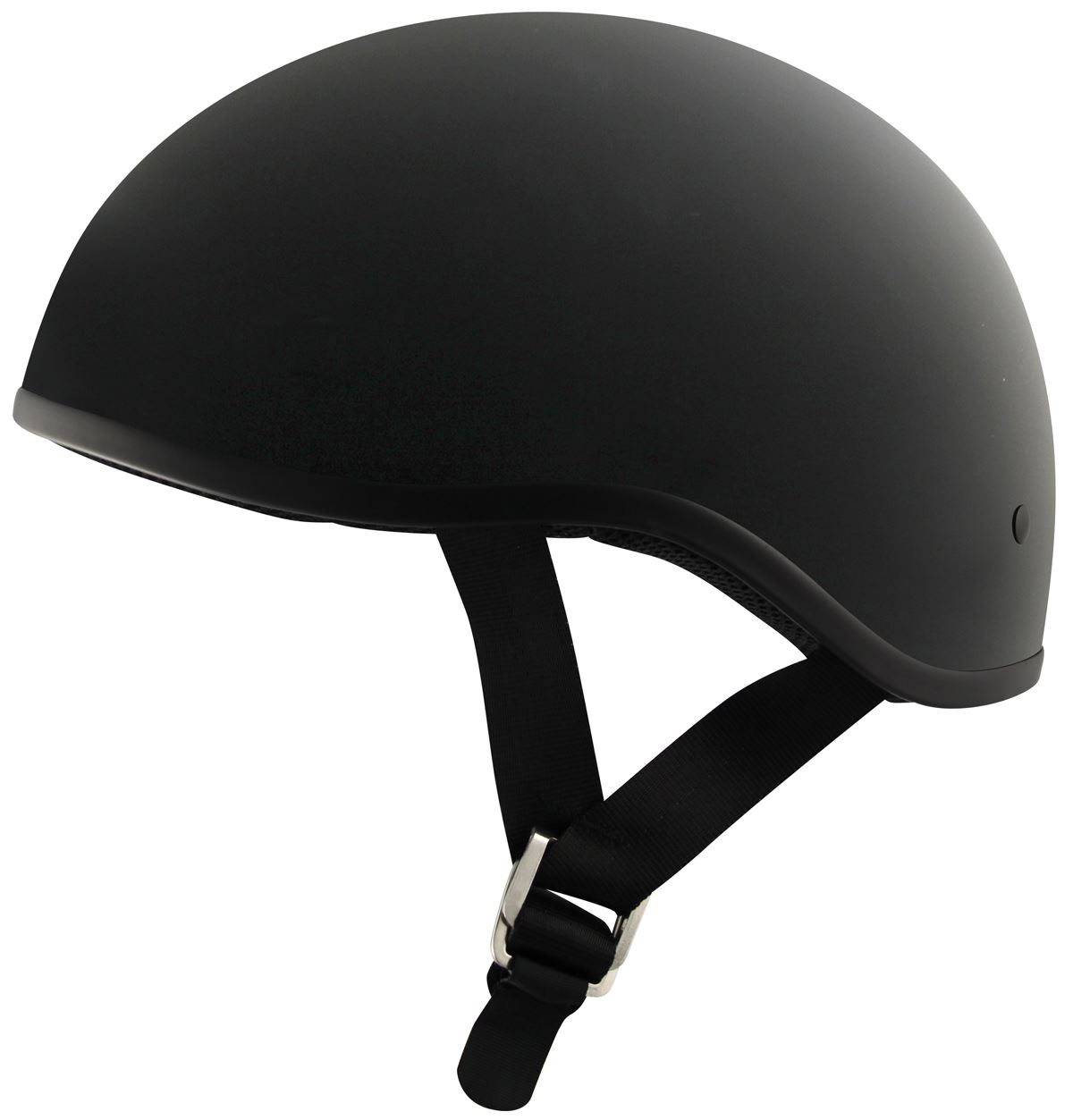 Zox Retro Old School Helmet Half Naked DOT Motorcycle Fiberglass Shell