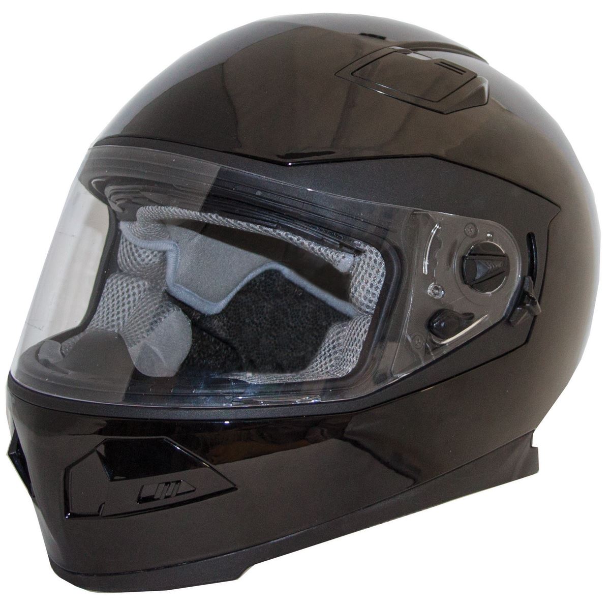 Zox Sport Tek Full Face Motorcycle Helmet DOT w/ Inner Sun Shield XS2XL