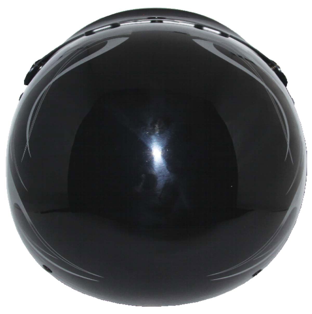 Zox Mikro Custom Half Helmet DOT Fiberglass Carbon Kevlar Shell XS2XL